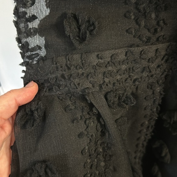 Anthropologie black, sheer, party dress. Size 18W - Picture 7 of 8